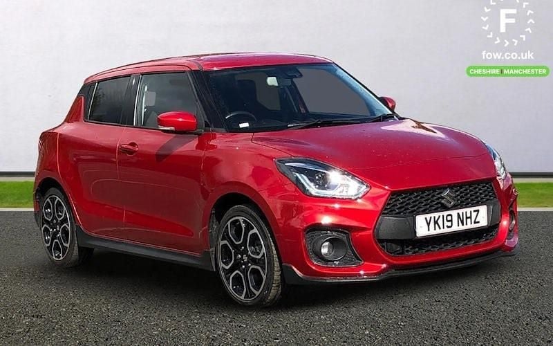 Red Used 2019 Suzuki Swift Sport Hatchback | £13,499 (Fair price) - Image 1/4