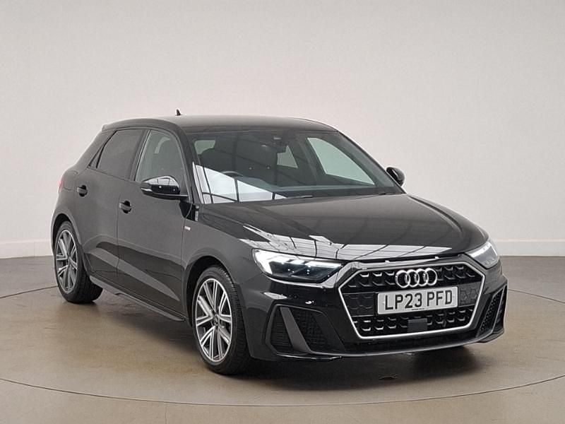 Black Used 2023 Audi A1 S-Line Hatchback | £20,998 (Fair price) - Image 1/4