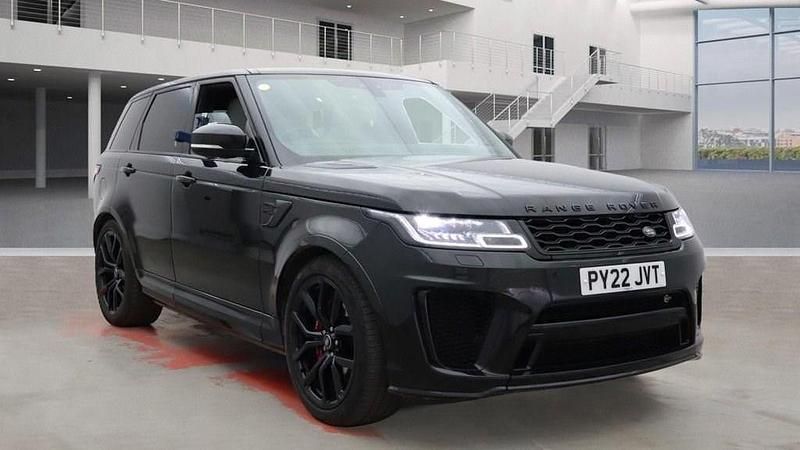 Black Used 2022 Land Rover Range Rover Sport SVR SUV | £46,495 (Good price) - Image 1/4