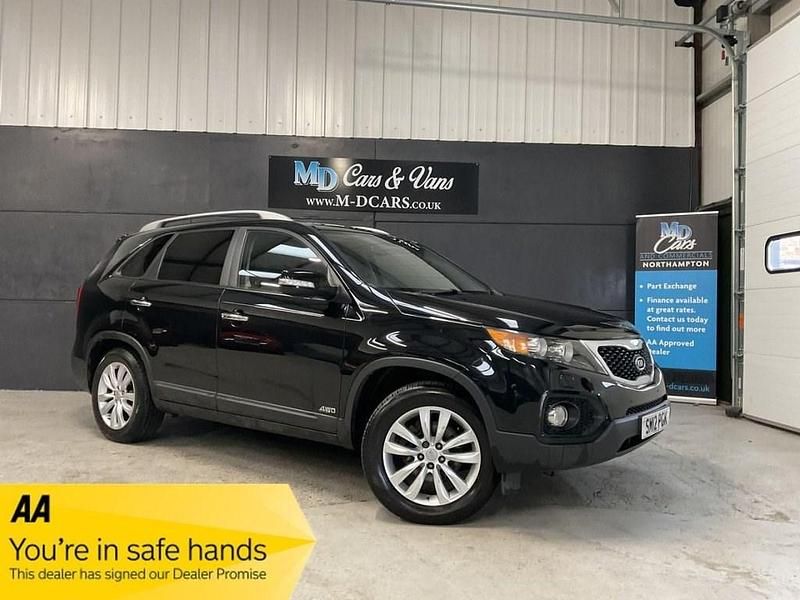 Black Used 2012 Kia Sorento SUV | £6,490 (Good price) - Image 1/4