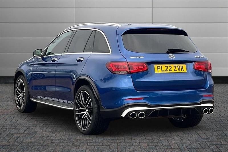 Used Mercedes GLC43 AMG Premium Plus 390 HP (286 kW) 2022 Spectral blue Estate
