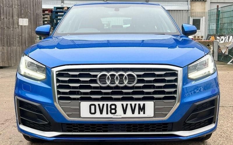Used Audi Q2 S-Line 150 HP (110 kW) 2018 Blue SUV