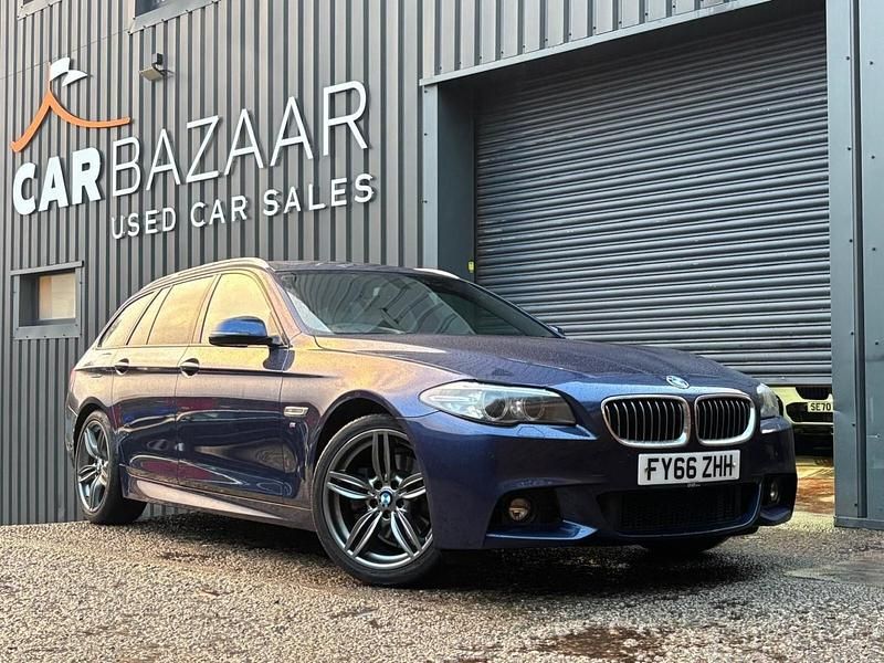 Blue Used 2016 BMW 520 M Sport Estate | £9,891 (Fair price) - Image 1/4