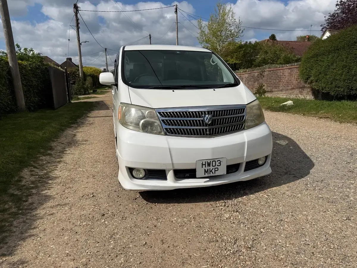 Used Toyota Alphard 2017 White MPV