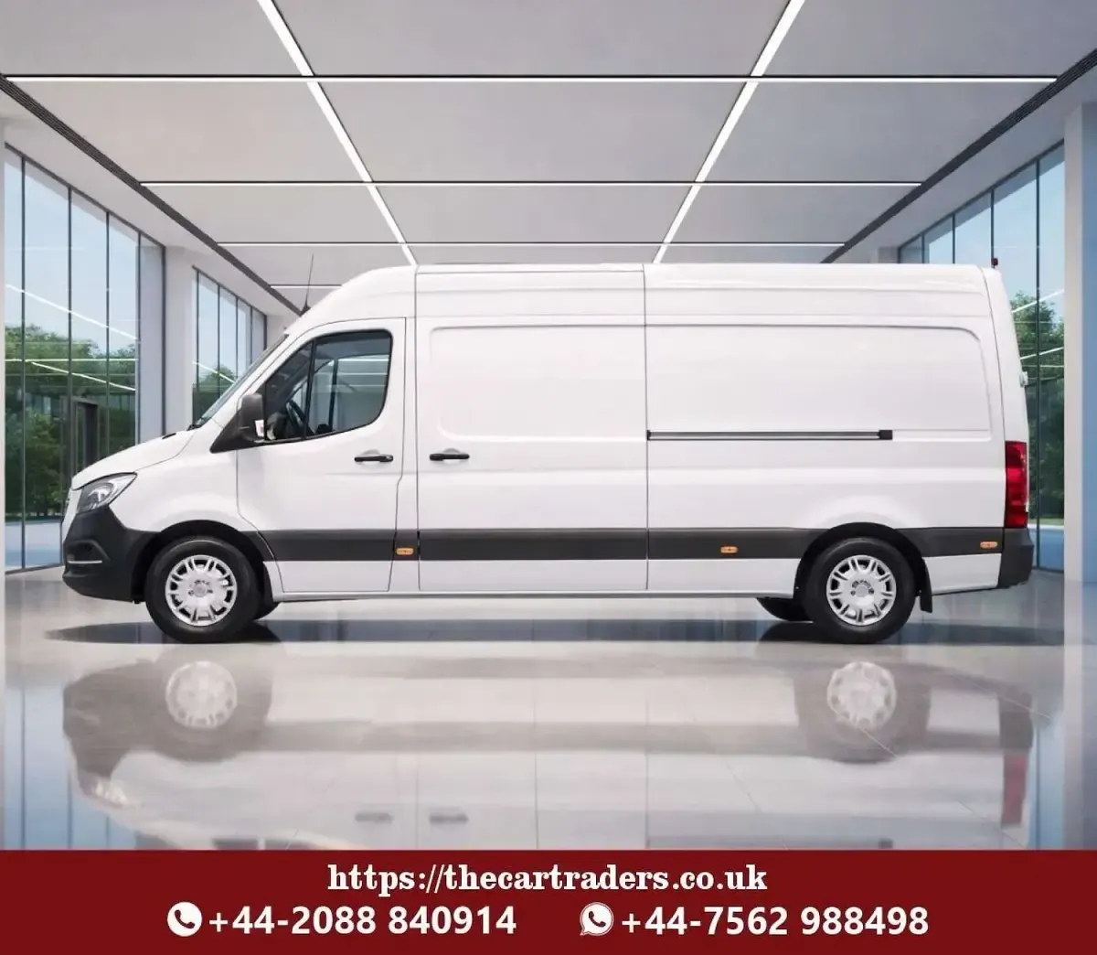 Used Mercedes Sprinter Progressive 141 HP (103 kW) 2021 White Van