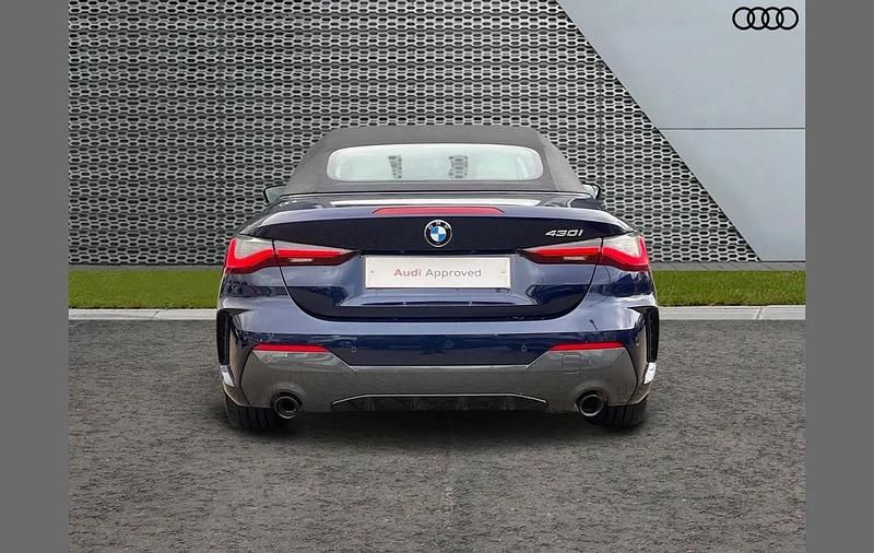 Used BMW 430 Cabriolet M Sport 254 HP (186 kW) 2021 Blue Cabriolet