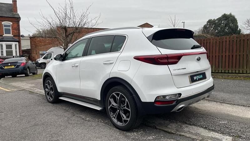 Used Kia Sportage GT-Line 136 HP (100 kW) 2019 Blue SUV