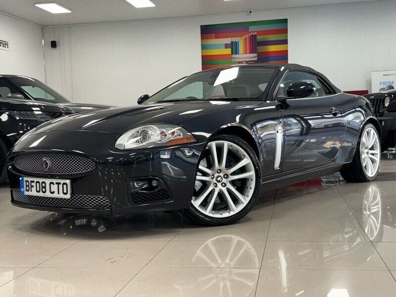 Black Used 2008 Jaguar XKR Supercharged Cabriolet | £19,995 (Expensive) - Image 1/4