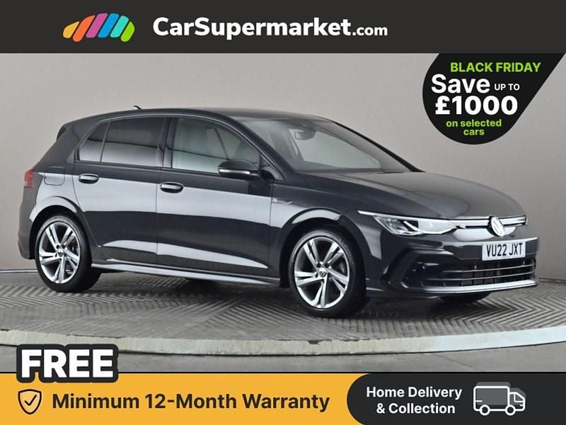 Grey Used 2022 VW Golf VIII R-line Hatchback | £19,997 (Fair price) - Image 1/3