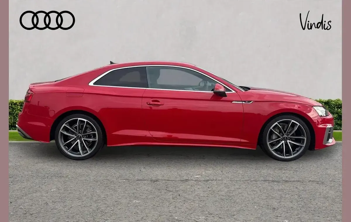 Used Audi A5 S-Line 200 HP (147 kW) 2024 Red Coupe