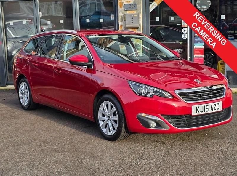 Used Peugeot 308 SW Allure 120 HP (88 kW) 2015 Red Estate