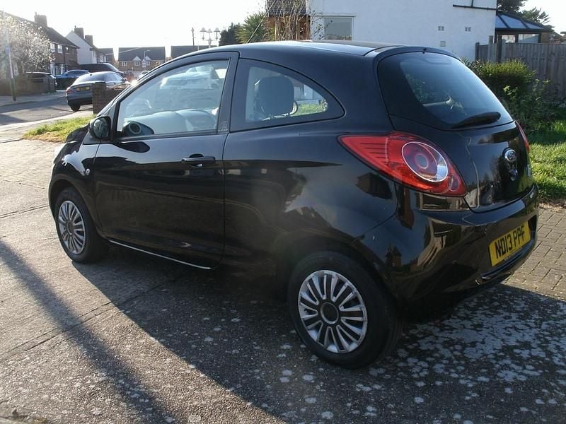 Used Ford Ka 69 HP (50 kW) 2013 Black Hatchback
