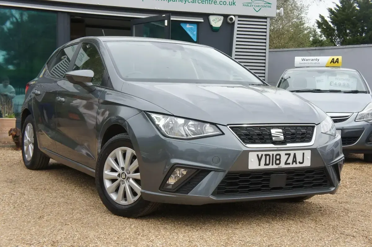 Used Seat Ibiza SE Technology 93 HP (68 kW) 2018 Grey Hatchback