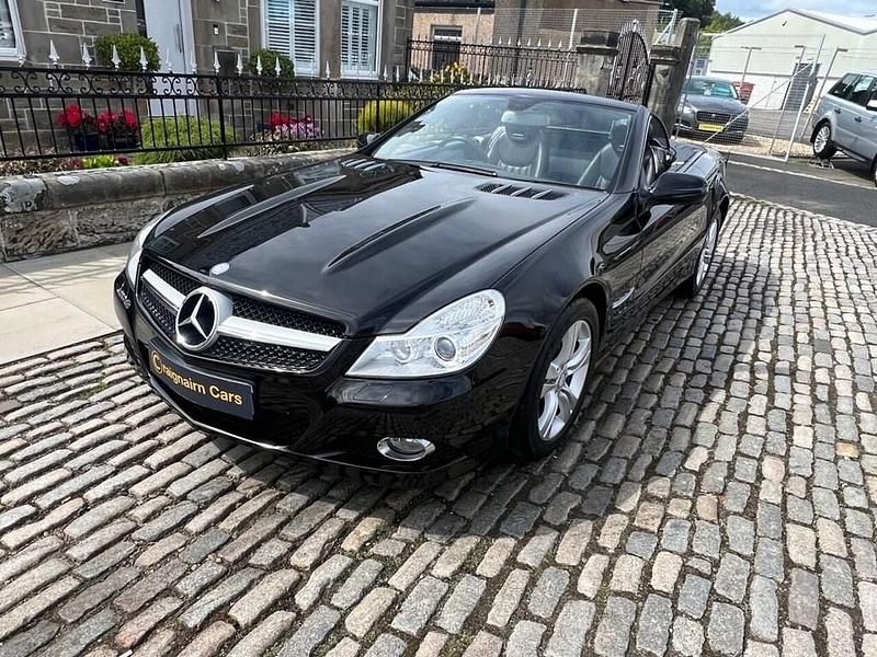 Used Mercedes SL350 315 HP (231 kW) 2009 Black Cabriolet