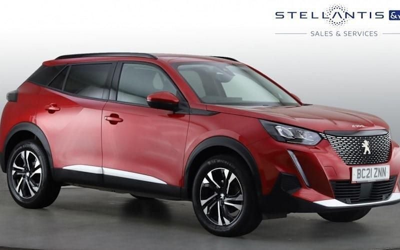 Red Used 2021 Peugeot 2008 Allure SUV | £14,760 (Fair price) - Image 1/4