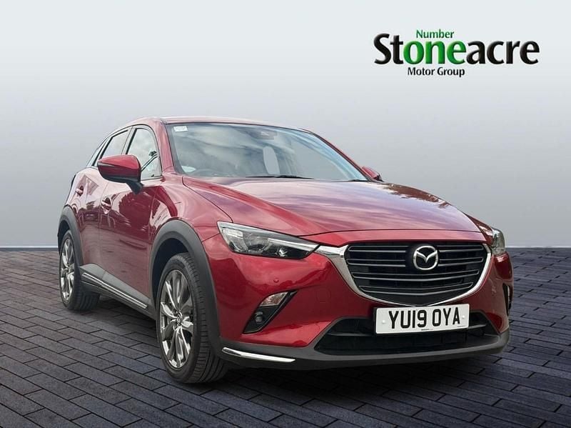 Red Used 2019 Mazda CX-3 Inclusive SUV | £13,990 (Fair price) - Image 1/3