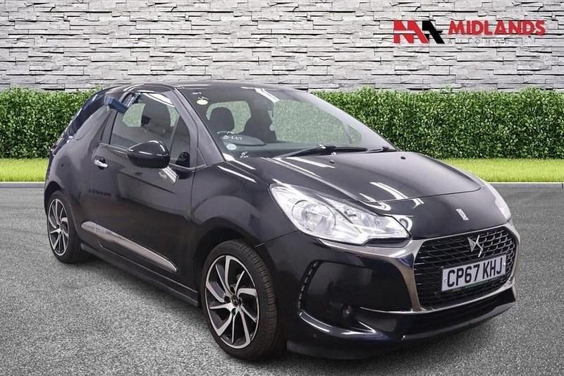 Used DS Automobiles DS3 Connected Chic 110 HP (80 kW) 2017 Black Hatchback
