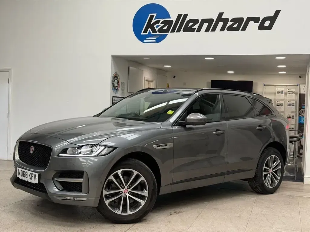 Used Jaguar F-Pace R-Sport 180 HP (132 kW) 2018 Grey SUV