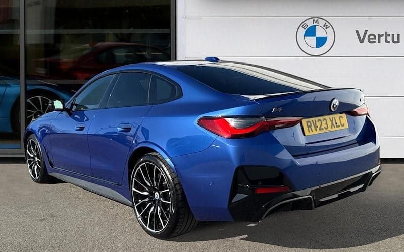 Used BMW i4 M Sport 400 kW (544 HP) 2023 Blue Sedan