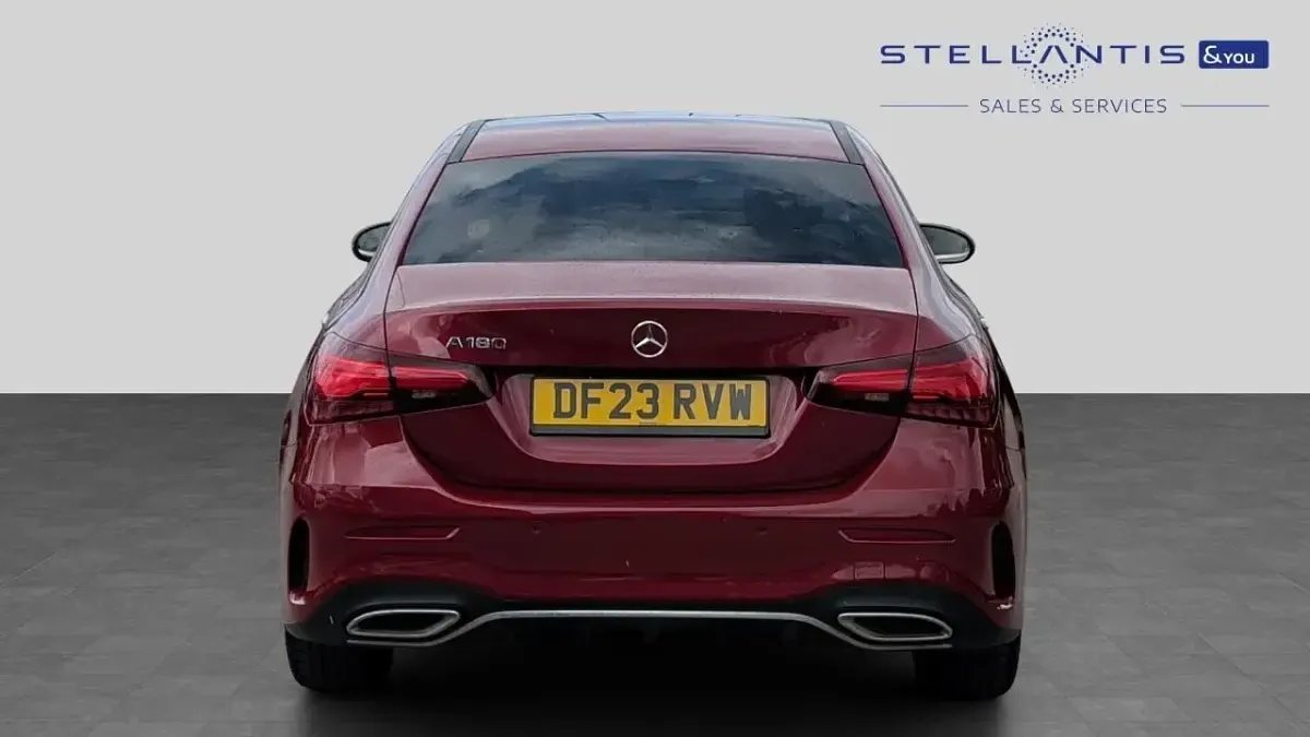 Used Mercedes A180 Executive 148 HP (108 kW) 2023 Red Sedan