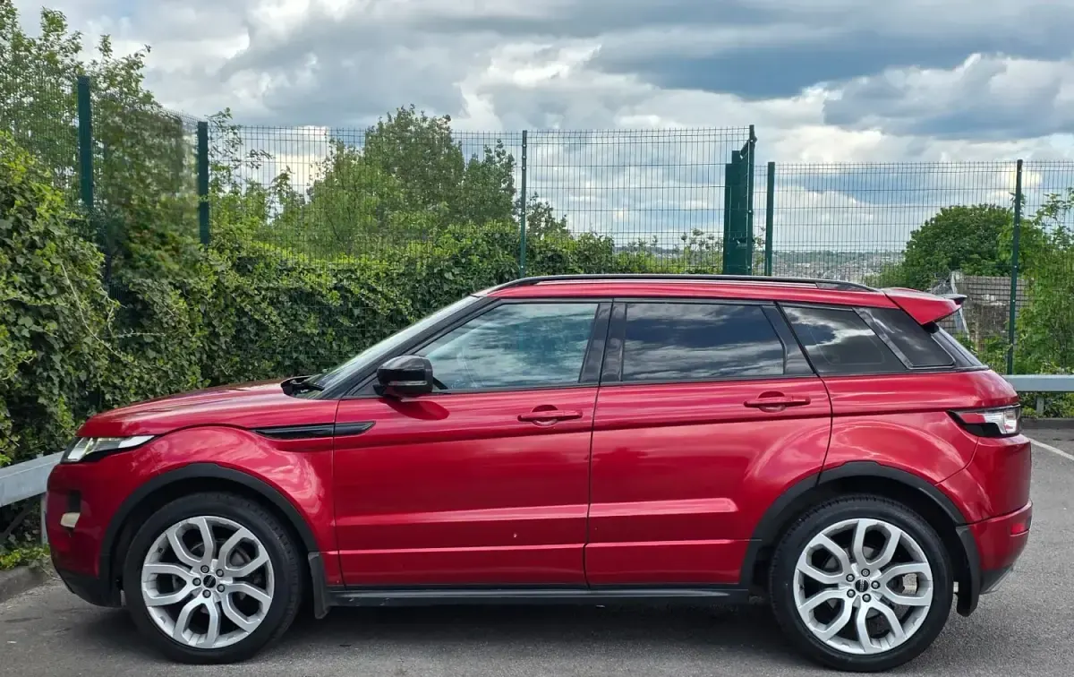 Używany Land Rover Range Rover evoque Dynamic 2012 Czerwony SUV