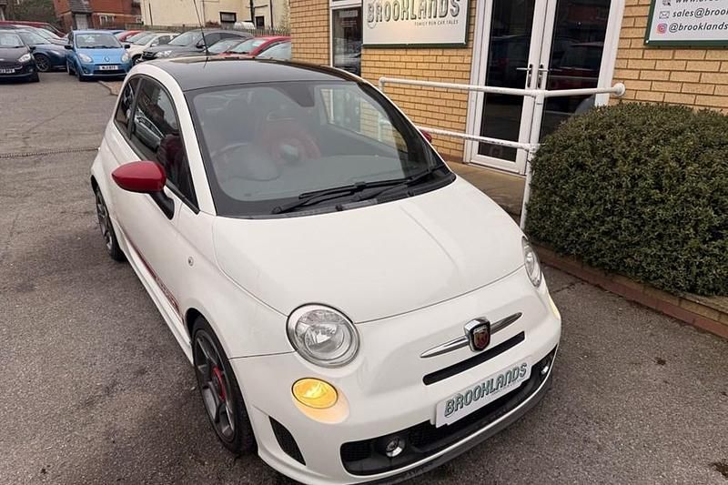 Used Abarth 500 2009 White Hatchback