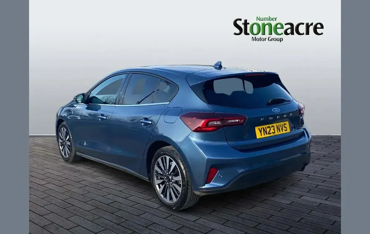 Used Ford Focus Titanium X 125 HP (91 kW) 2023 Blue Hatchback