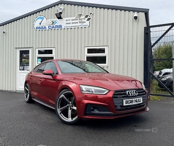 Red Used 2018 Audi A5 S-Line Coupe | £13,995 (Super price) - Image 1/4