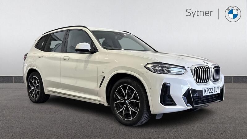 White Used 2022 BMW X3 M Sport SUV | £34,750 (Fair price) - Image 1/4