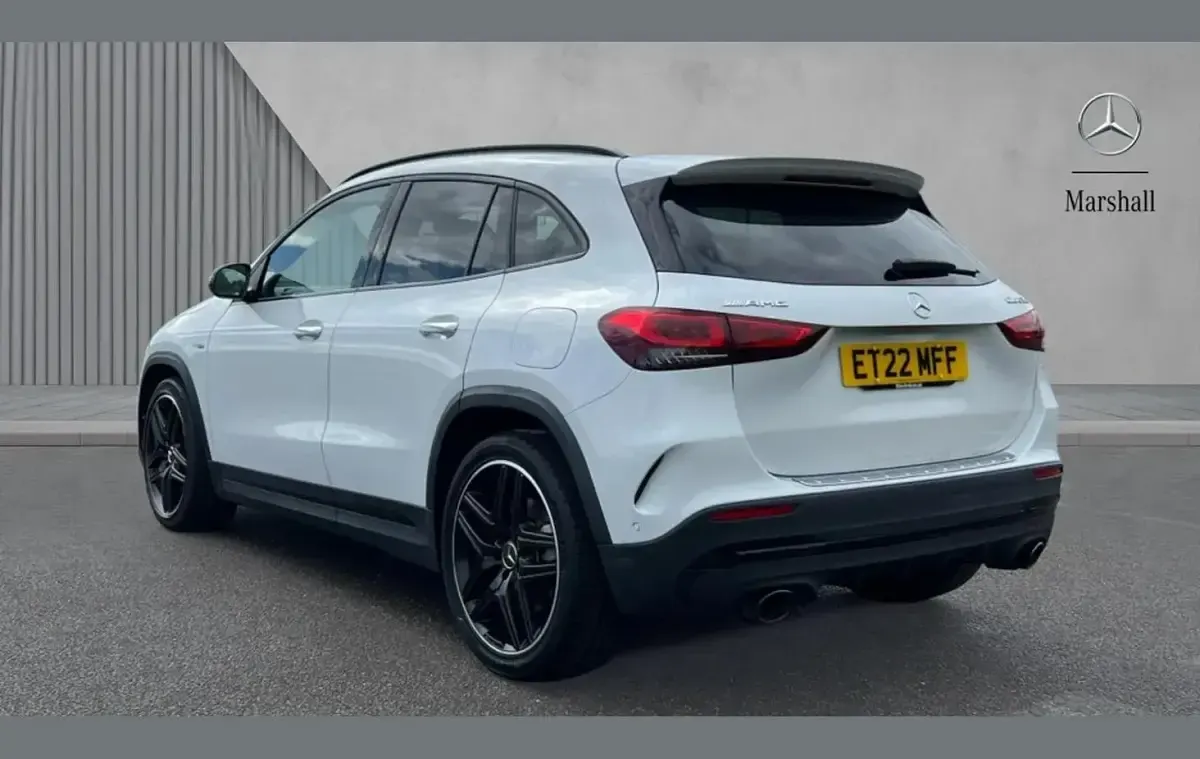 Used Mercedes GLA35 AMG Premium 306 HP (225 kW) 2022 White SUV