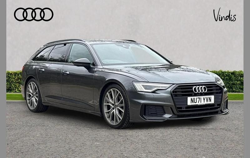 Used Audi A6 Black Edition 200 HP (147 kW) 2022 Grey Estate