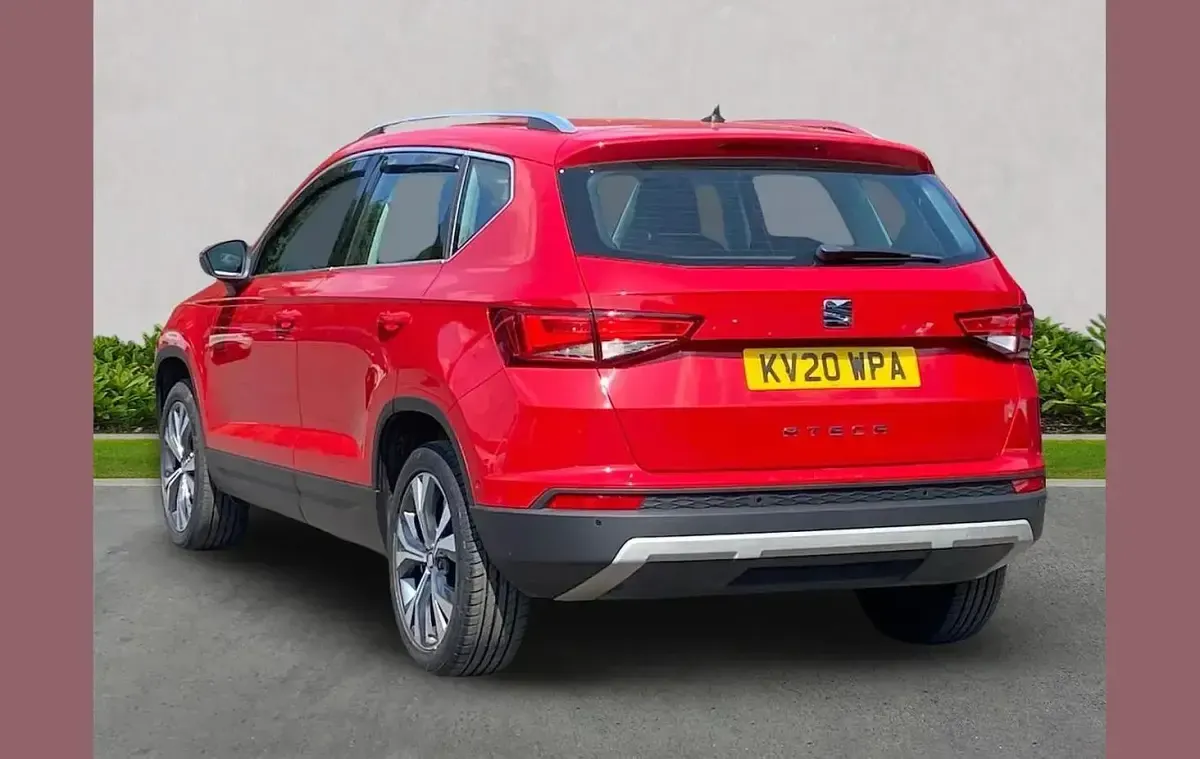 Used Seat Ateca SE Technology 115 HP (84 kW) 2020 Red SUV
