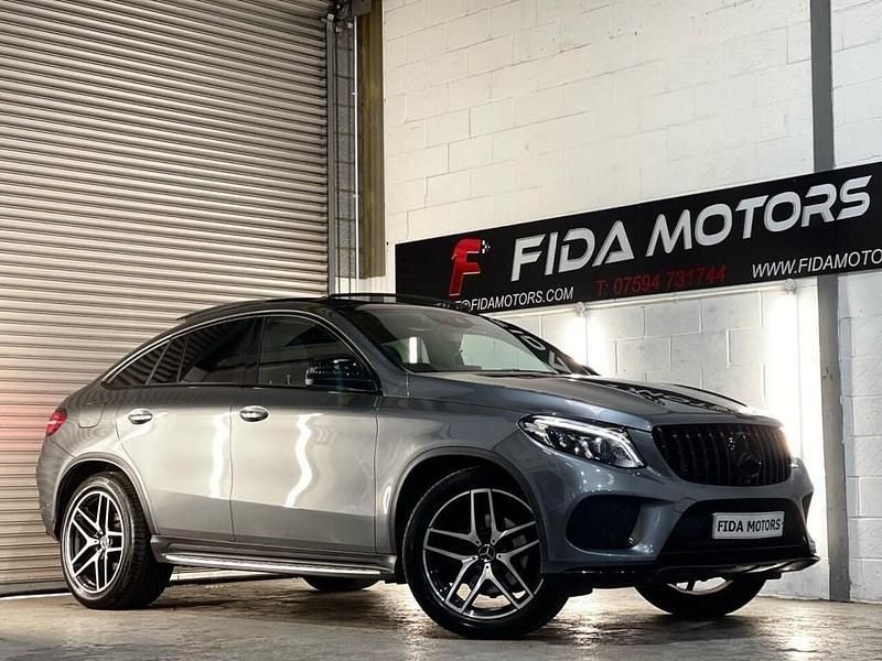 Grey Used 2019 Mercedes GLE350 AMG Coupe | £33,995 (A bit pricey) - Image 1/4