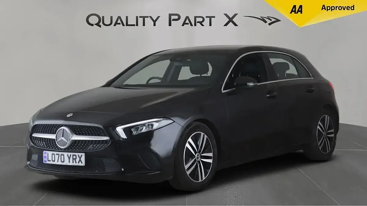 Used Mercedes A200 2021 Black Hatchback