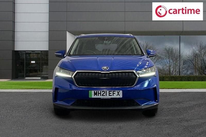 Used Skoda Enyaq iV ecoSuite 131 kW (179 HP) 2021 Blue SUV