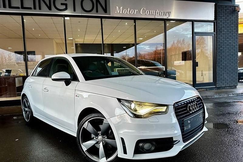 Used Audi A1 Sportback Black Edition 140 HP (102 kW) 2014 White Hatchback