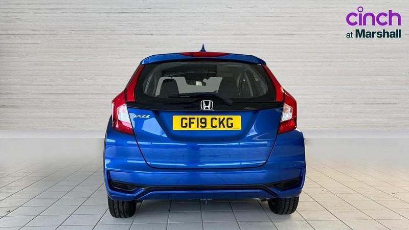 Used Honda Jazz S 102 HP (75 kW) 2019 Blue Hatchback