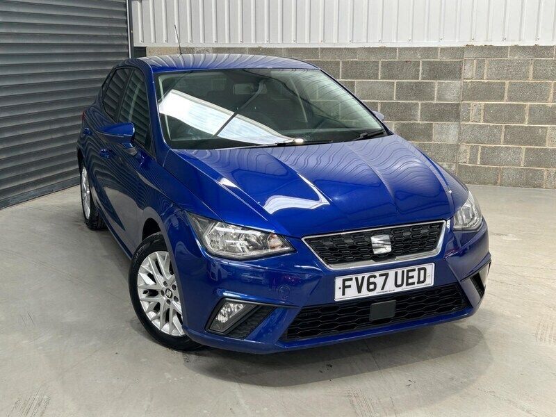 Blue Used 2018 Seat Ibiza SE Technology Hatchback | £7,950 (Fair price) - Image 1/4
