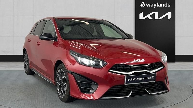 Red Used 2024 Kia Ceed GT-Line Hatchback | £19,468 (Fair price) - Image 1/4