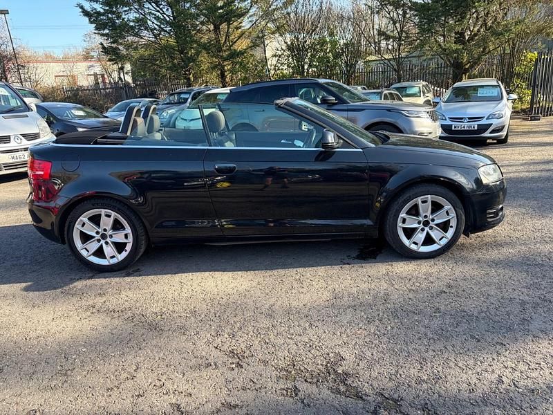 Used Audi A3 Cabriolet Sport 140 HP (102 kW) 2009 Black Cabriolet