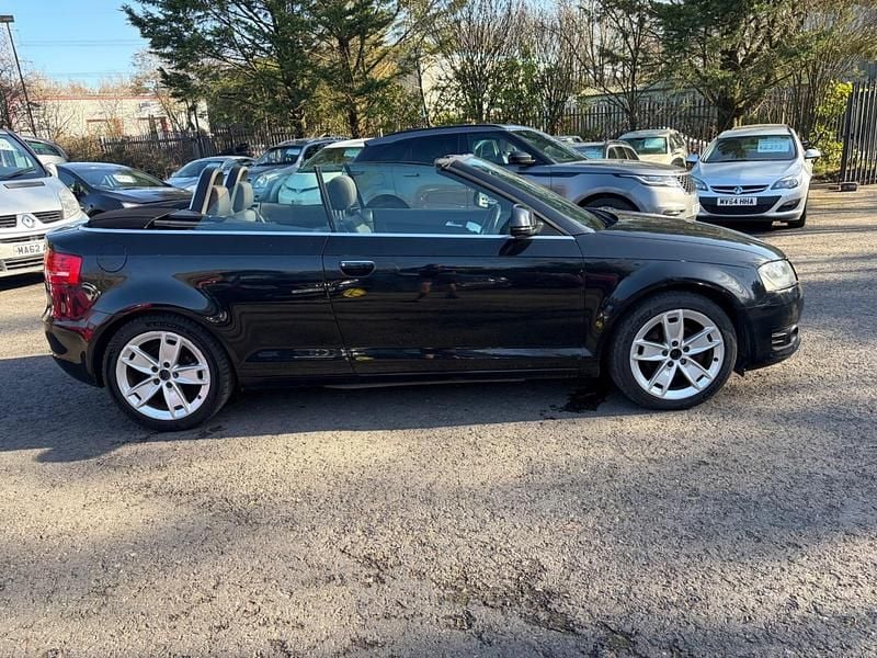 Used Audi A3 Cabriolet Sport 2009 Black Cabriolet