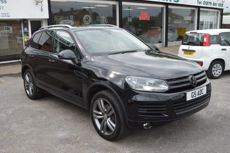 Black Used 2012 VW Touareg SE SUV | £9,995 (Fair price) - Image 1/4