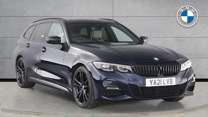 Blue Used 2021 BMW 320 M Sport Estate | £29,850 - Image 1/4