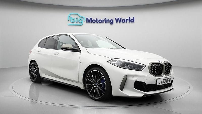 Used BMW M135 306 HP (225 kW) 2023 White Hatchback