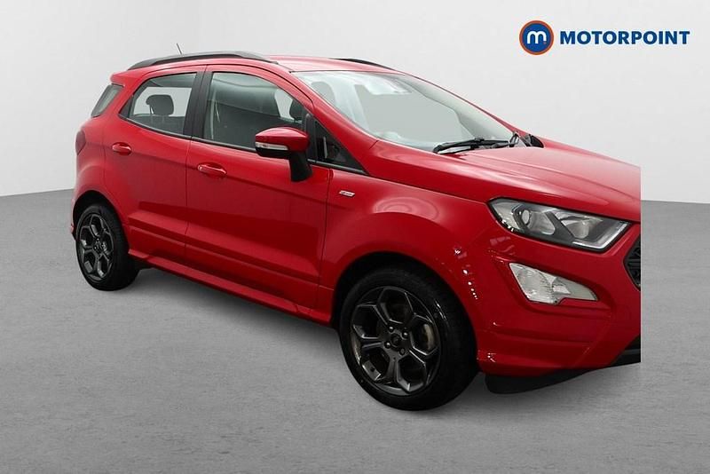 Red Used 2021 Ford Ecosport ST-Line SUV | £10,349 (Good price) - Image 1/4