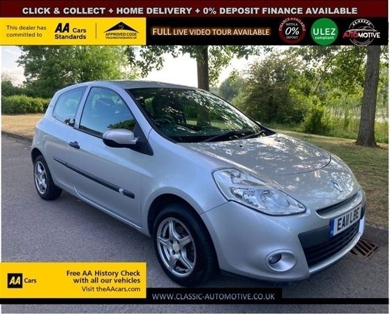 Silver Used 2011 Renault Clio II Hatchback | £1,995 (Fair price) - Image 1/1
