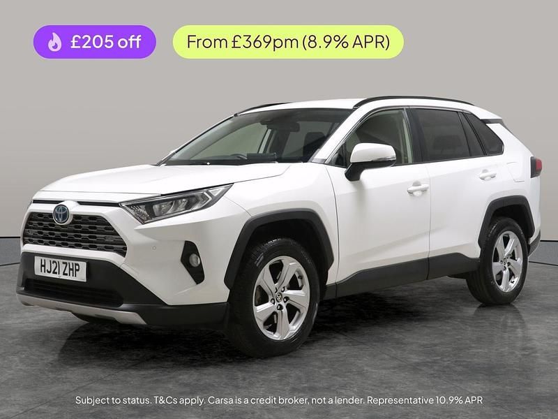 Used Toyota RAV4 Hybrid Design 222 HP (163 kW) 2021 White SUV