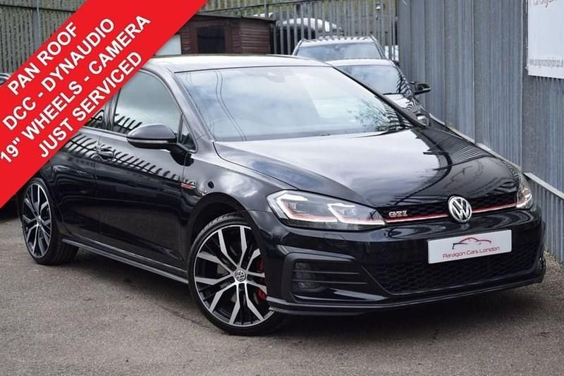 Used VW Golf VII GTI 245 HP (180 kW) 2020 Black Hatchback