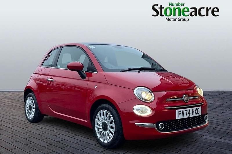 Used Fiat 500 68 HP (50 kW) 2024 Red Hatchback