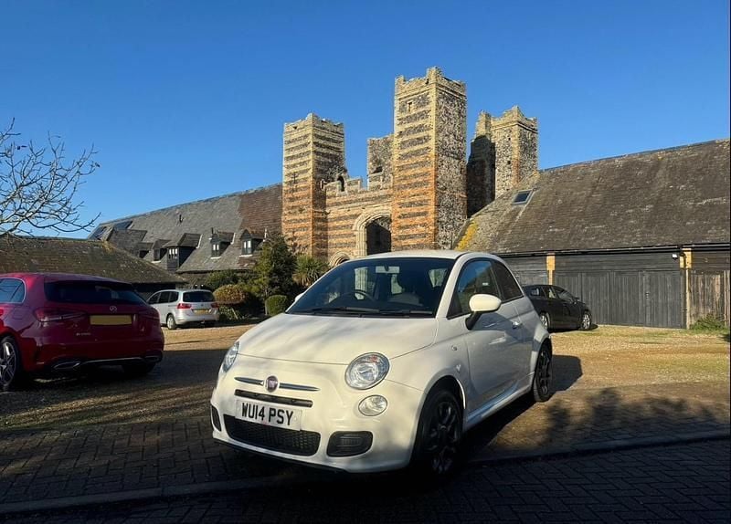 White Used 2014 Fiat 500 S Hatchback | £3,795 (Fair price) - Image 1/4